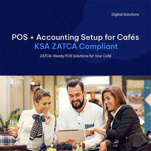 POS + Accounting Setup for Caf&eacute;s (KSA ZATCA compliant)