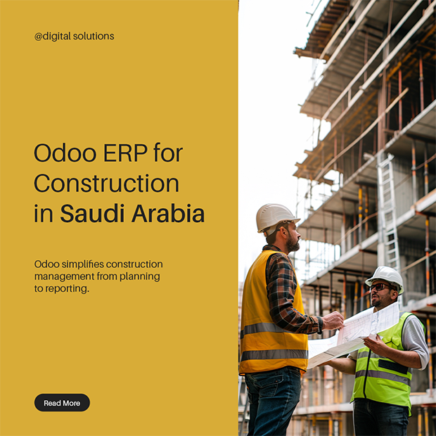 Odoo ERP for Construction in Saudi Arabia